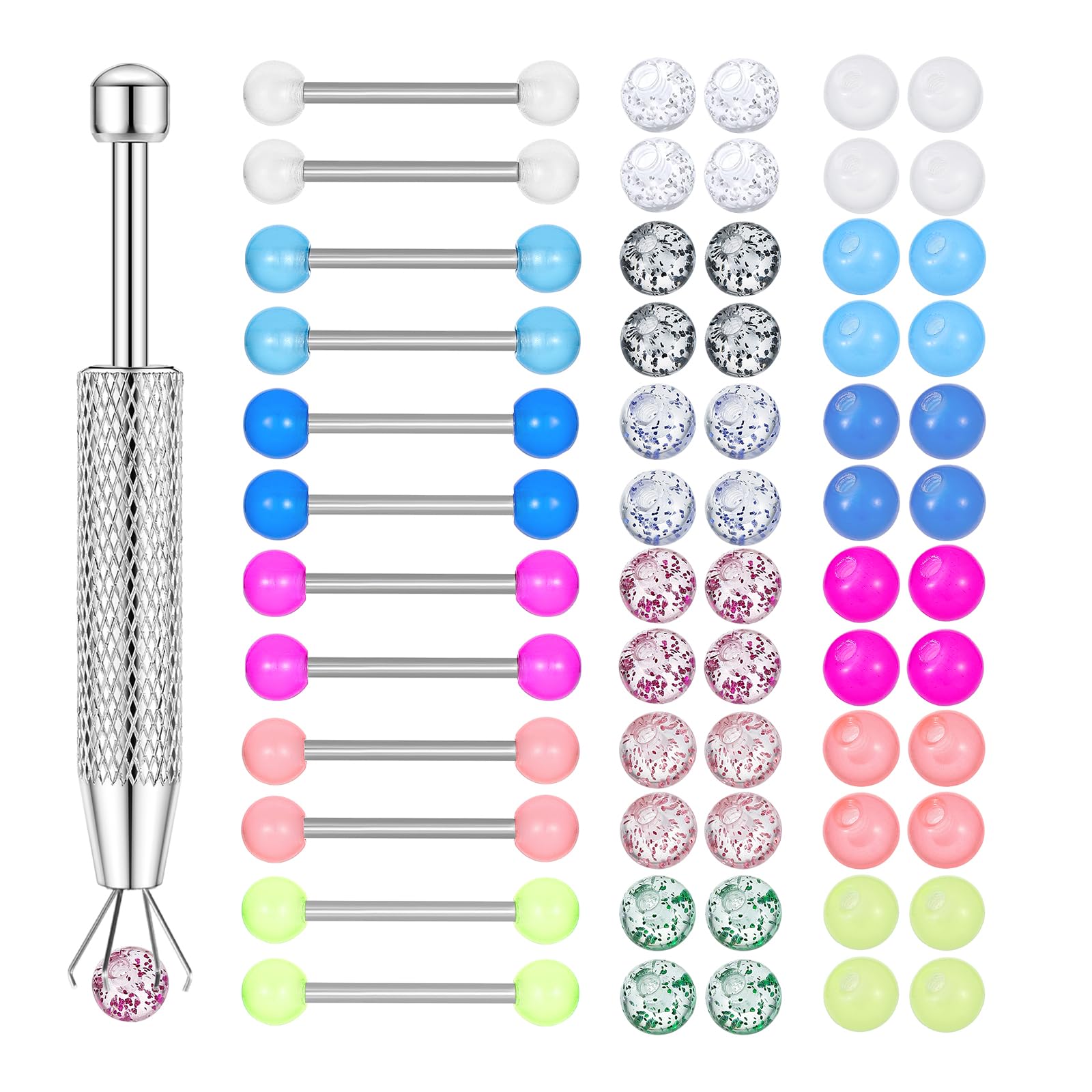 Body Jewelry Replacement Ball - 12PCS حلمة حلمة حلمة حلمة حلمة
