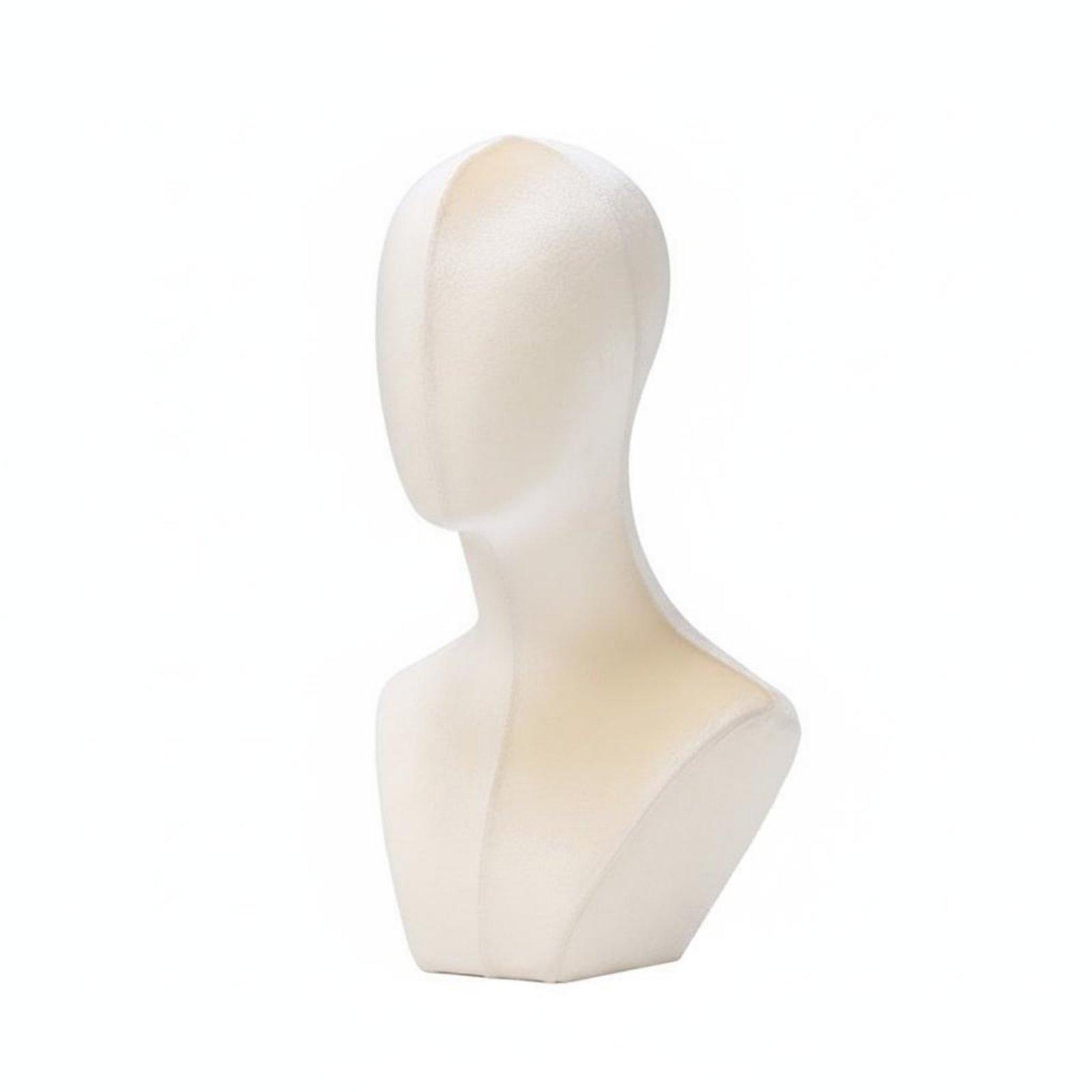 رأس مانيكان مغطى بالمخمل الفاخ - مراجعة Body Jewelry In Store وسعره