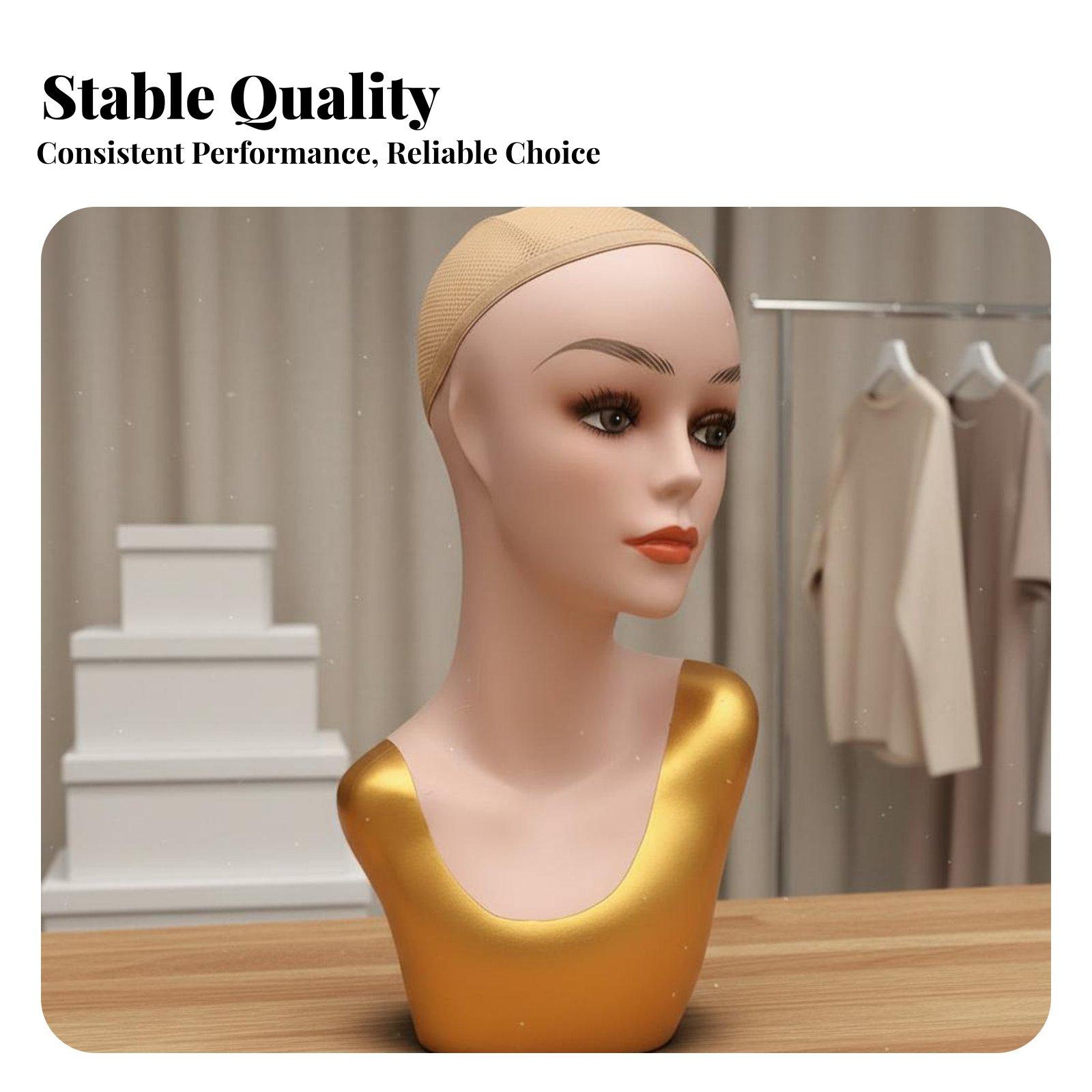 رأس مانيكان أنيق للنساء مع رقب - مراجعة Body Jewelry In Store وسعره