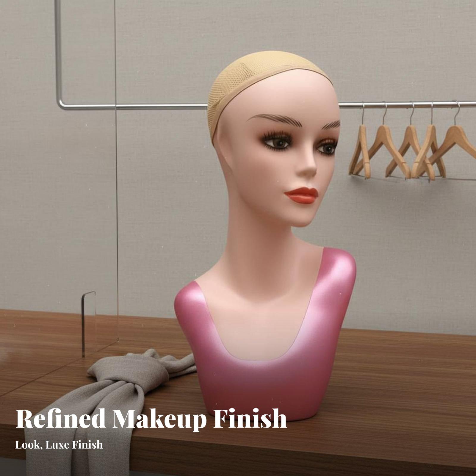 رأس مانيكان أنيق للنساء مع رقب - مراجعة Body Jewelry In Store وسعره