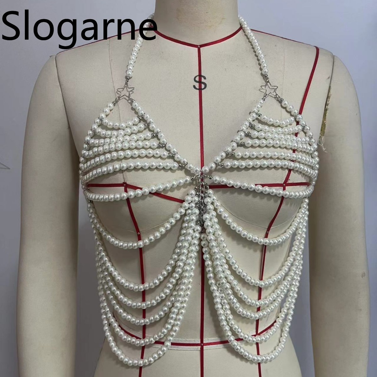 المرأة مثير اللؤلؤ الجسم سلسلة - مراجعة Body Jewelry Europe وسعره