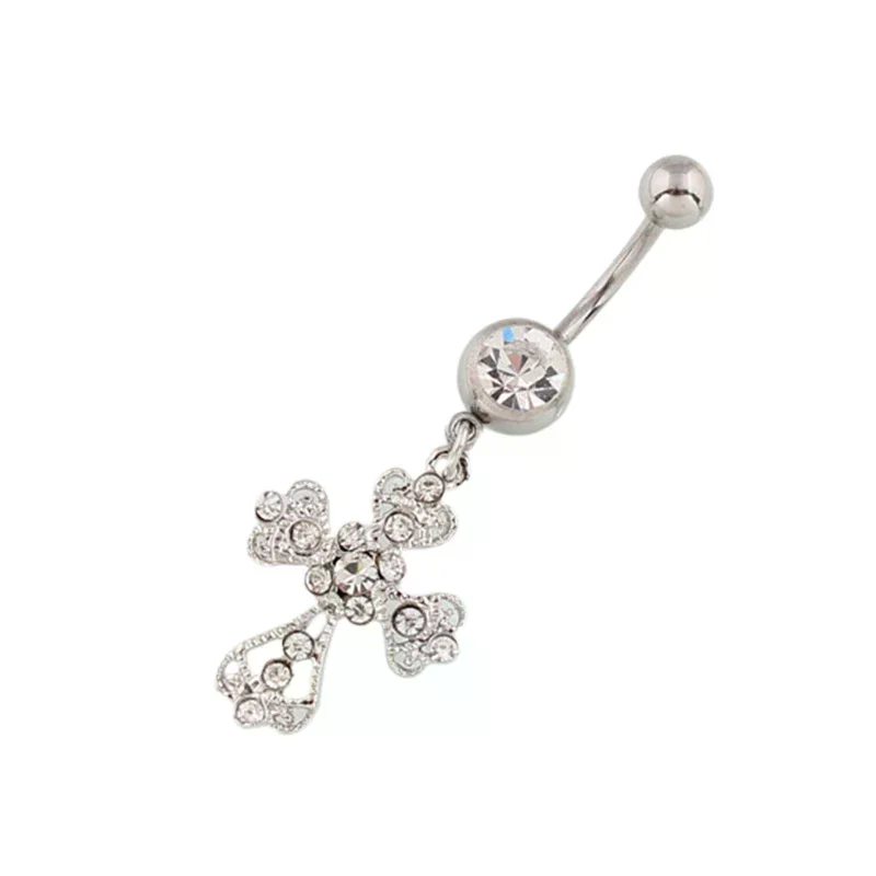 الفولاذ المقاوم للصدأ الصليب ق - مراجعة Belly Bar Titanium وسعره