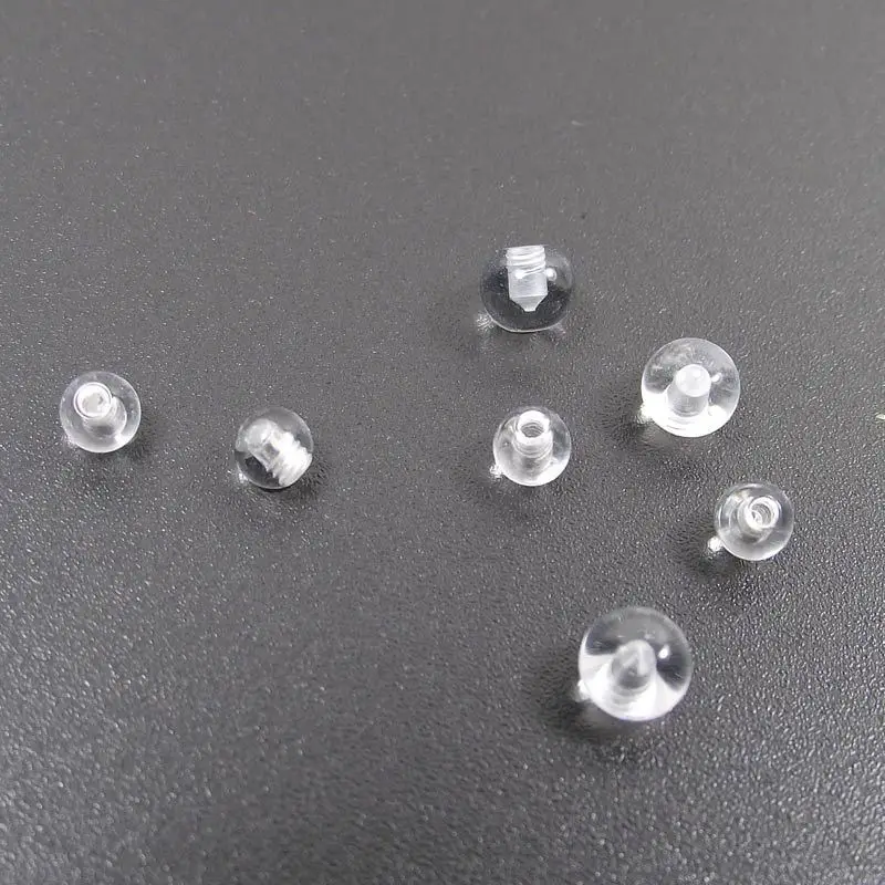 100 قطعة شفافة استبدال كرات ال - مراجعة Body Jewelry Replacement Ball وسعره