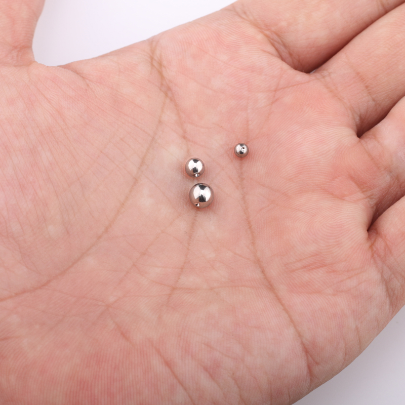 10 قطعة ASTM F-136 التيتانيوم  - مراجعة Body Jewelry Replacement Ball وسعره