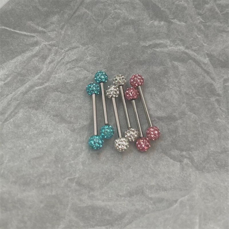 حلقة لسان من التيتانيوم الصلب  - مراجعة Body Jewelry Replacement Ball وسعره