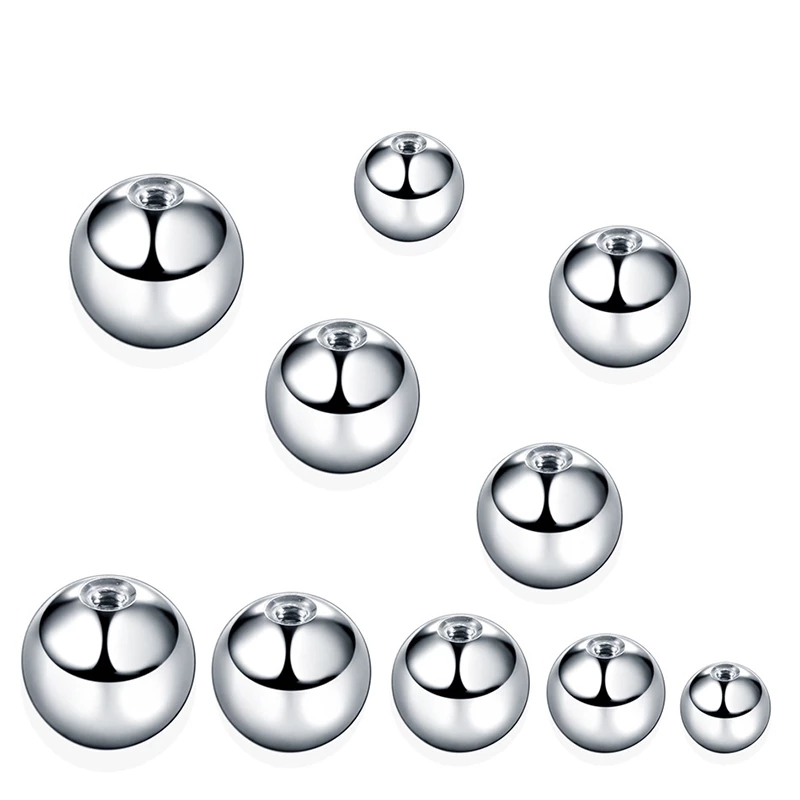 80Pcs 3-5MM 316L Surgical Stee - مراجعة Body Jewelry Replacement Ball وسعره