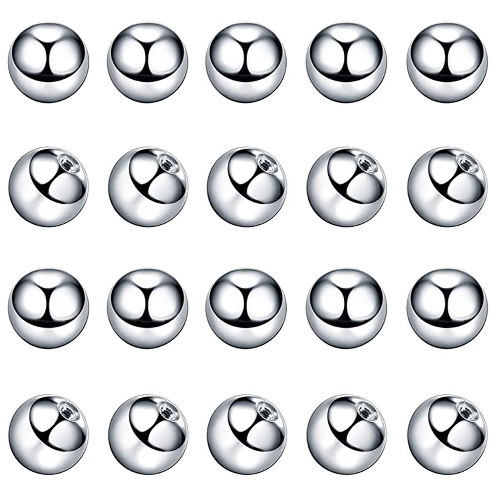 20 قطعة استبدال كرات مجوهرات ل - مراجعة Body Jewelry Replacement Ball وسعره
