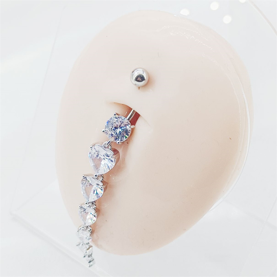حلقة سرة بطن من التيتانيوم الط - مراجعة Belly Bar Titanium وسعره