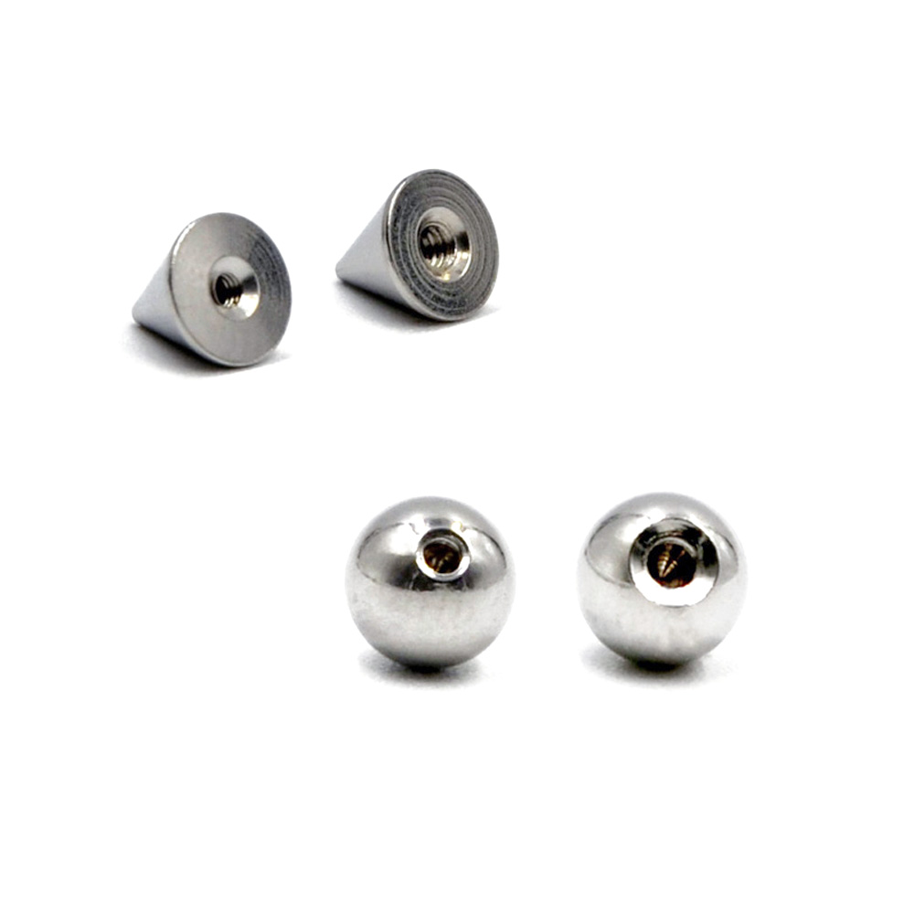 100 قطعة/الوحدة الصلب 14 جرام  - مراجعة Body Jewelry Replacement Ball وسعره