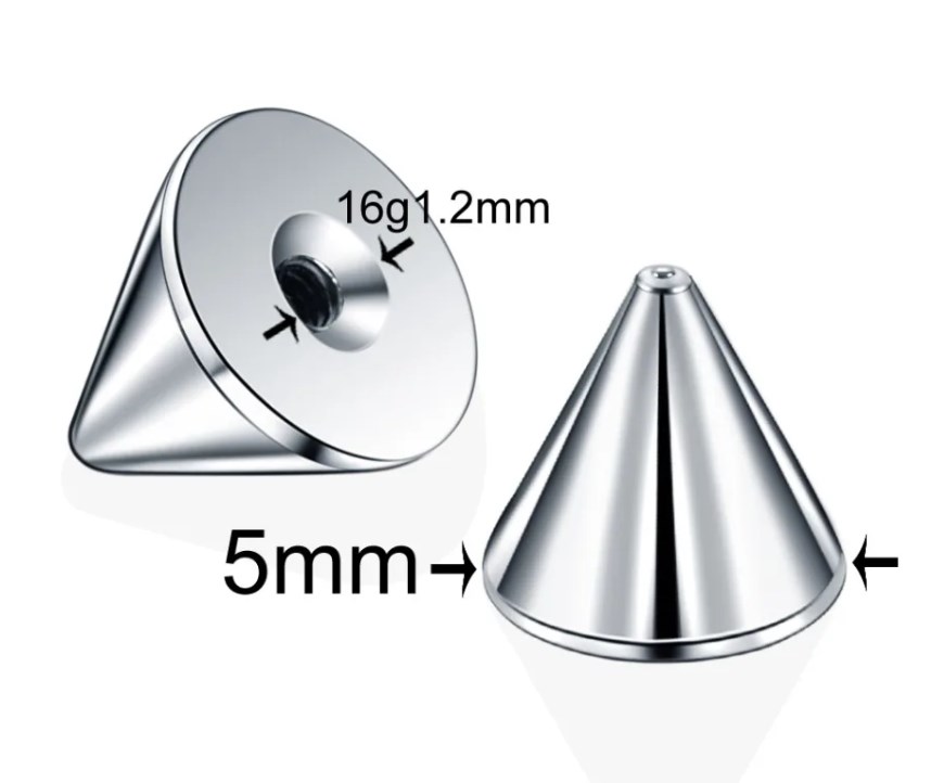 10 قطعة/الوحدة 316L الفولاذ ال - مراجعة Body Jewelry Replacement Ball وسعره