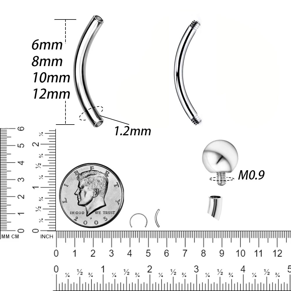 الجملة 5/10/50 قطعة G23 التيتا - مراجعة Belly Bar Titanium وسعره