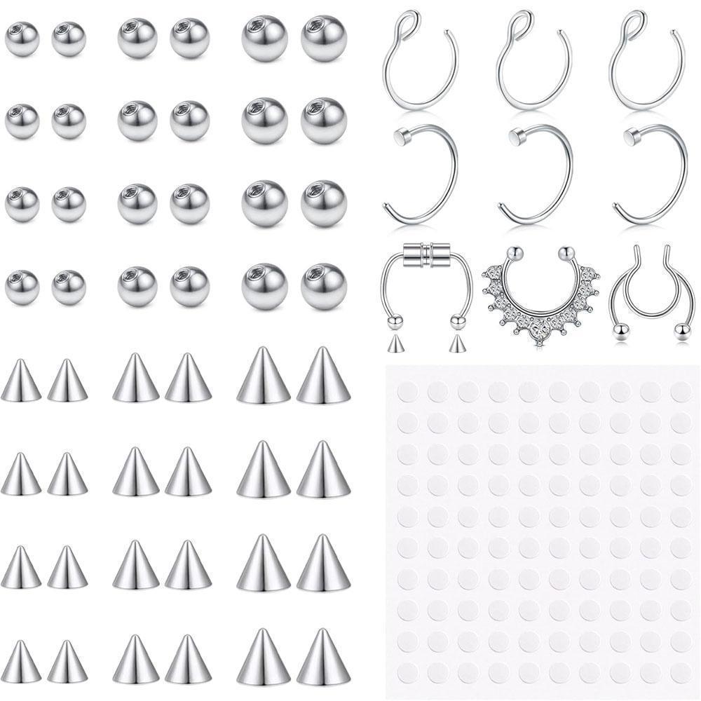 مجموعة من 1-157 قطعة: حلقات حو - مراجعة Body Jewelry Replacement Ball وسعره