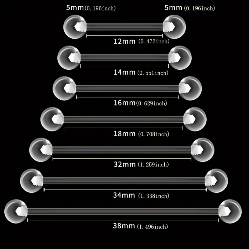 JKC مخزن 10 قطعة مجموعة الحديد - مراجعة Body Jewelry In Store وسعره
